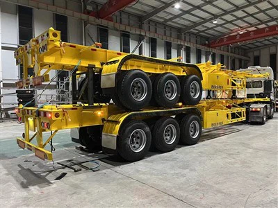 Skeletli yarim tirkama sotiladi